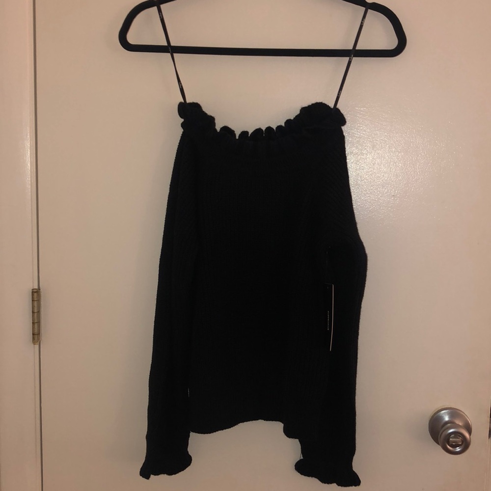 NWT - OTS black sweater - Lulus - size S